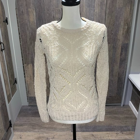Hive & Honey Cozy Sweater Cream XS - Picture 1 of 4